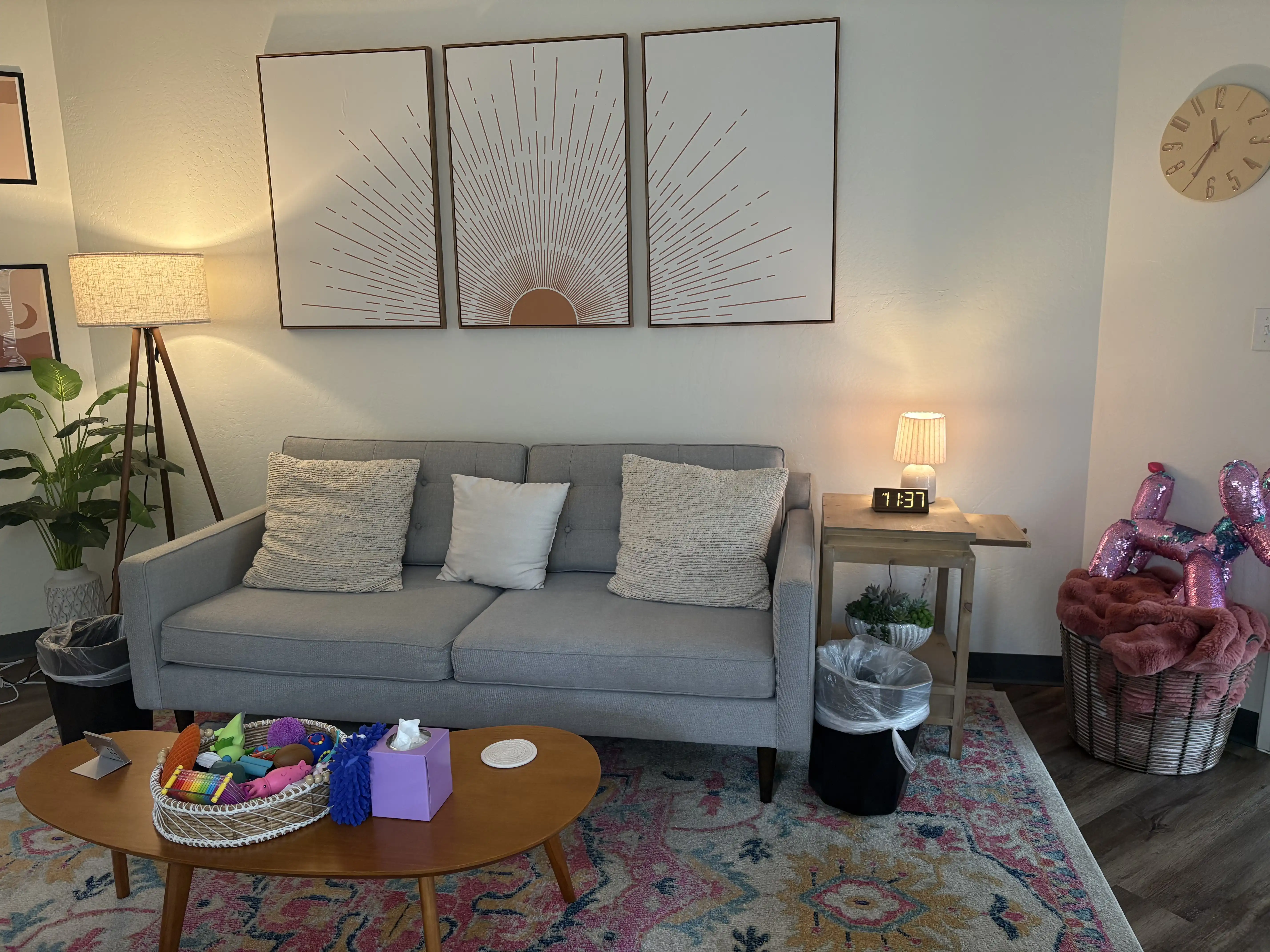 Peaceful therapy environment